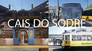 Transport in Lisbon: Cais do Sodre station.