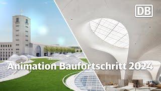 Stuttgart 21: Animation Baufortschritt 2024 – Neue Einblicke in das Großprojekt