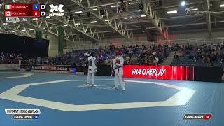 211 R-16 M-58kg  DELL'AQUILA Vito ITA vs  HOEFLING Nicholas CAN I Manchester 2022 WT GP