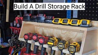 Cordless Tool Rack