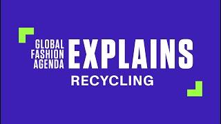 Recycling Clothing  (Circular Fashion) |  Global Fashion Agenda Explains | CFS+ x Avery Dennison