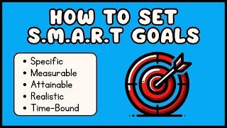 SMART Goals (Explained) - Specific, Measurable, Attainable, Realistic, Time-Bound