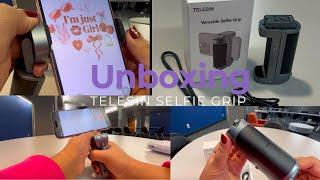 UNBOXING Telesin Selfie Grip || Must have for content creators||