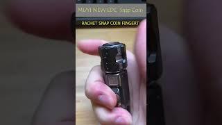 MUYI NEW EDC Snap Coin Fingertip Gyro #EDC #shortvidso