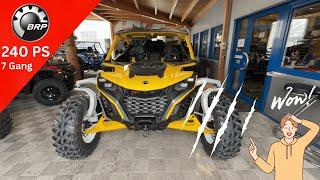 Das Beast mit Smart Shox ️  2024 Can Am Maverick R XRS SAS Turbo RR DCT 999T Vorstellung