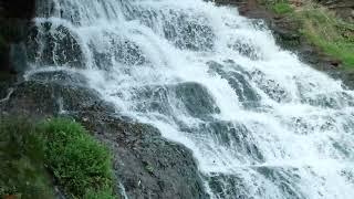 Miracle Water Cascades. Ukranian Waterfall