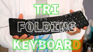 SeenDa Tri-Folding Bluetooth Keyboard With Touchpad - Review