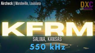 550 | KFRM | Salina, KS | Mandeville MW Airchecks