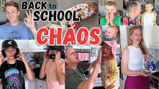 Back to School with 8 Kids CHAOS!