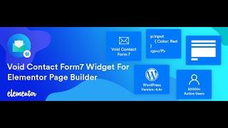 Contact form 7 Elementor widget Update! Free!