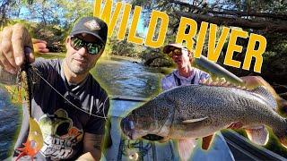 Murray Cod Fishing Floating down the River!