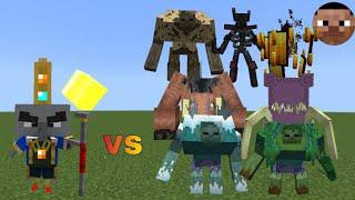 Arch Illager vs New Mutant More | Minecraft Java | Mob Battle