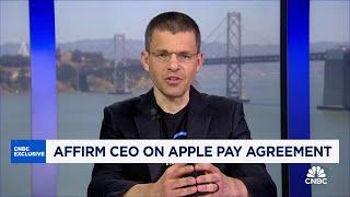 Affirm CEO on Apple Pay agreement, payment plans and consumer spending