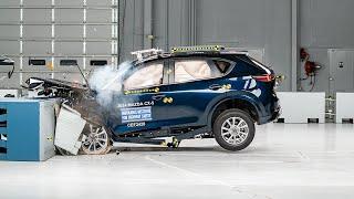 2024 Mazda CX-5 updated moderate overlap IIHS crash test