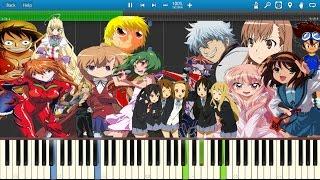 Kakenukeru Anime Song Medley | Piano