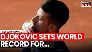 Djokovic Sets 2 World Records With First-Ever Olympic Gold | Paris Olympics 2024