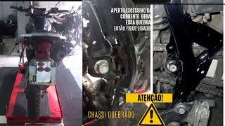 CONFIRA MAIS ESSE TRABALHO Recuperação chassi crosser 150  base da balança