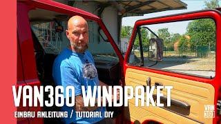 VAN360 Windpaket  - Einbau Anleitung - DIY Tutorial