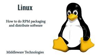 How to do RPM packaging and distribute software