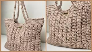 CROCHET BEACH BAG \ BEACH BAG \ TIDE BAG