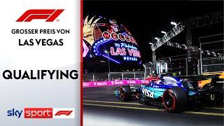 Heftiger Crash & eine Überraschung im Finale! | Qualifying | Großer Preis von Las Vegas | Formel 1