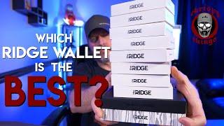 What's the BEST Ridge Wallet? Ranking them from "Worst to First!"