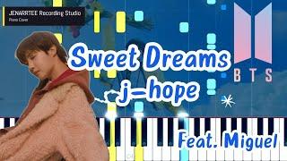 j-hope Feat. Miguel 'Sweet Dreams' Piano Cover