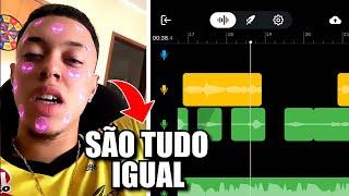 ESSE ARTISTA ACABOU COM O TRAP NO CELULAR!! (Reagindo a músicas feitas no Bandlab)