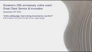 At the cutting edge. How to bring innovation to a law firm?