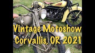 40th Vintage Motorcycle Show. 2021 Corvallis, OR