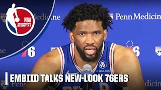 Joel Embiid at 2024 Media Day: New-look Philadelphia 76ers with Paul George, health & Olympics 