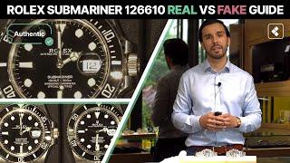 (2024) Rolex Submariner 126610: $9k REAL vs $600 FAKE