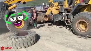 Biggest Heavy Equipment Machines Destroy Cars | Amazing Dangerous Powerful Excavator Destroy Car