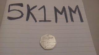 2011 GB Olympics Offside Rule 50p Coin "RARE"