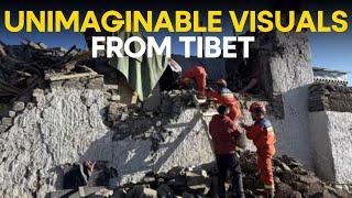 LIVE: Tibet-Nepal Earthquake Devastation In Visuals: Watch Buildings Shake, Walls Crack