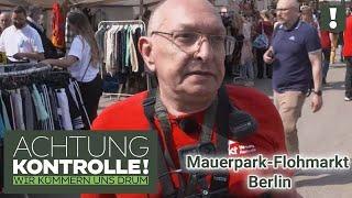 VORTÄUSCHEN falscher Tatsachen?  Stände auf dem Mauerpark-Flohmarkt | Kabel Eins |Achtung Kontrolle