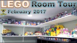 Lego Room Tour - Brick Adjuster - February  2017