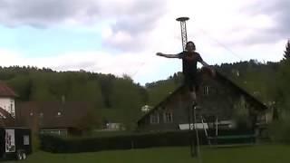 Hochseilartist - Freddy Nock - Training - Funambule - Hochseil - high wire