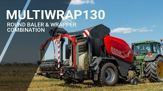 MASCAR MULTIWRAP 130 | Round baler and wrapper combination