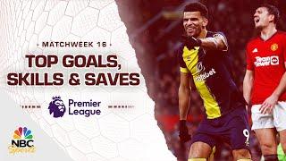 Top goals, skills and saves: Matchweek 16 (2023-24) | Premier League | NBC Sports