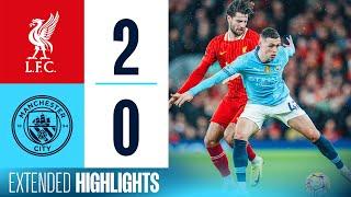 EXTENDED HIGHLIGHTS | Liverpool 2-0 Man City | Defeat at Anfield