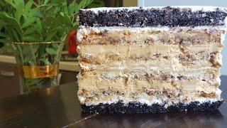 Восхитительный торт "КРЕЩАТЫЙ ЯР"ПРОСТОЙ ПОШАГОВЫЙ РЕЦЕПТ Kreshchatyi Yar cake recipe