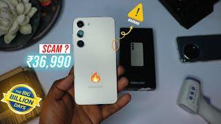 Samsung S23 Unboxing & Review - Flipkart Sale Unit 2024 | ₹36,990 | Scam ?