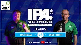 IPA World Championship Final 2024 Sponsored by Pure Organic Drinks Gareth Hibbott vs Jake Newlove