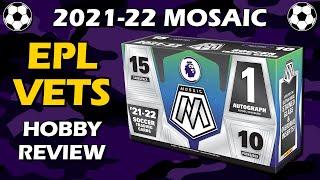 EPL Mosaic Review: 2021-22 Panini Premier League Mosaic Hobby Box Soccer Review