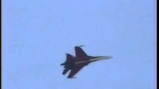 Анатолий Квочур на Су-27 | Anatoly Kvochur flying on Su-27 (Low Quality)