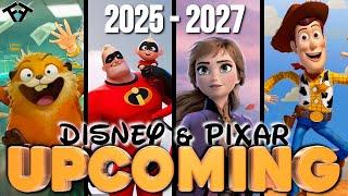 Upcoming Disney & Pixar Animation Movies & Series (2025-2027)