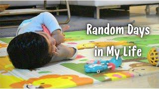 Random Footages of What My Days are Like with a Baby | Cooking, Cleaning, Studying & more