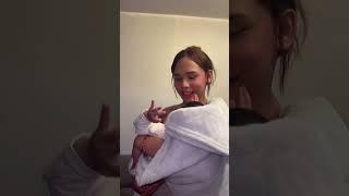 Yan ba ang bby pillow??Abangan face reveal bby primo  #kimstwins #yabby #sabbyandsophia #Mannixfam