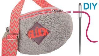 DIY Crossbag / Tasche nähen mit Futter – DIY Crossbag "Tarika" -mittlere Größe